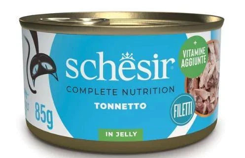 Cibo Umido Per Gatti SCHESIR CAT JELLY TONNETTO GR 85