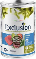 mangime umido per cani EXCLUSION MEDIT NOBLE UM TONNO GR 400