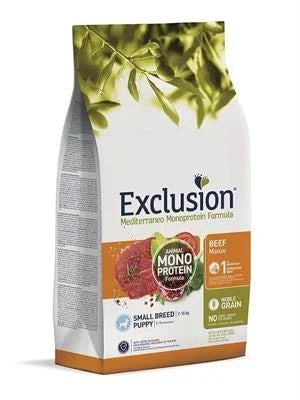 MANGIME SECCO PER CANI EXCLUSION MEDIT NOBLE MINI PUPPY MANZO KG 2