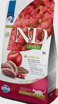 MANGIME SECCO PER GATTI ND CAT QUINOA HAIRBALL ANATRA/MELA GR 300