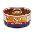 Cibo Umido Per Gatti ND UM CAT PUMPKIN QUAGLIA GR 70