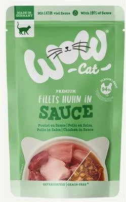 Cibo Umido Per Gatti WOW CAT BST GRAVY POLLO 8 X GR 85