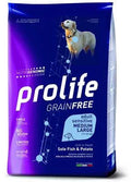 MANGIME SECCO PER CANI PROLIFE DOG GRAIN FREE MEDIUM/LARGE SOGLIOLA/PATATE KG 2,5
