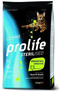 MANGIME SECCO PER GATTI PROLIFE CAT STERILIZED GF QUAGLIA/PATATE KG 1,5